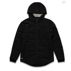 Drop-Cut Puffer Jacket